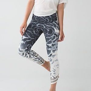 Lululemon High Times Mesh Wrap Plume leggings